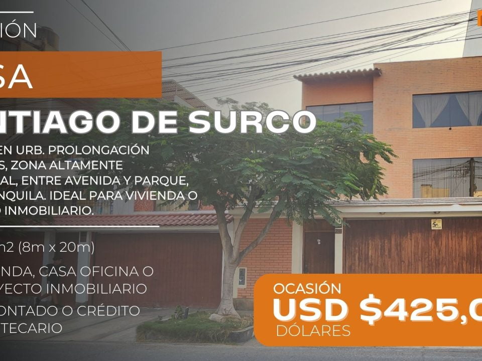 Imagen de casa de surco